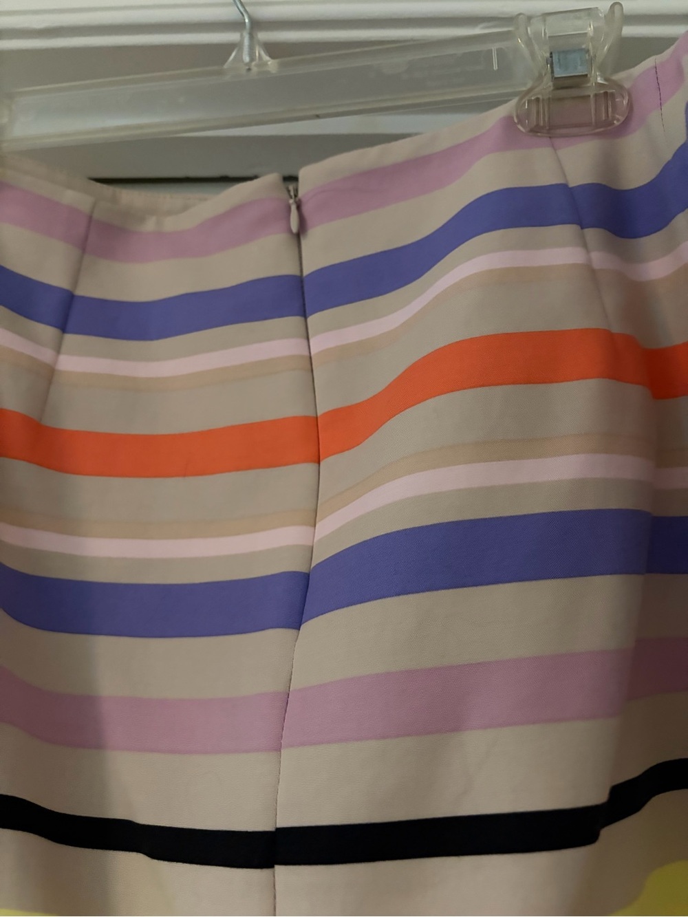 Striped Pastel A-Line Skirt - Multi - Picture 4 of 5